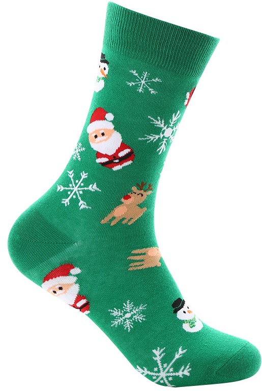 S-G7.1  SOCK2316-396 No. 4 Pair of Socks Size 38-45 Christmas