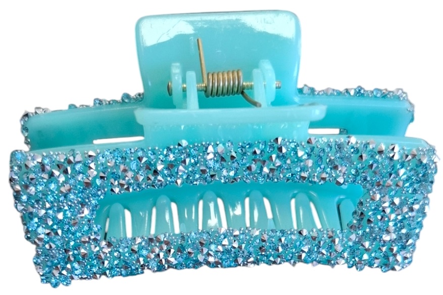 G-E25.1 H918-002-4 Hair Claw Glitters 8.5cm