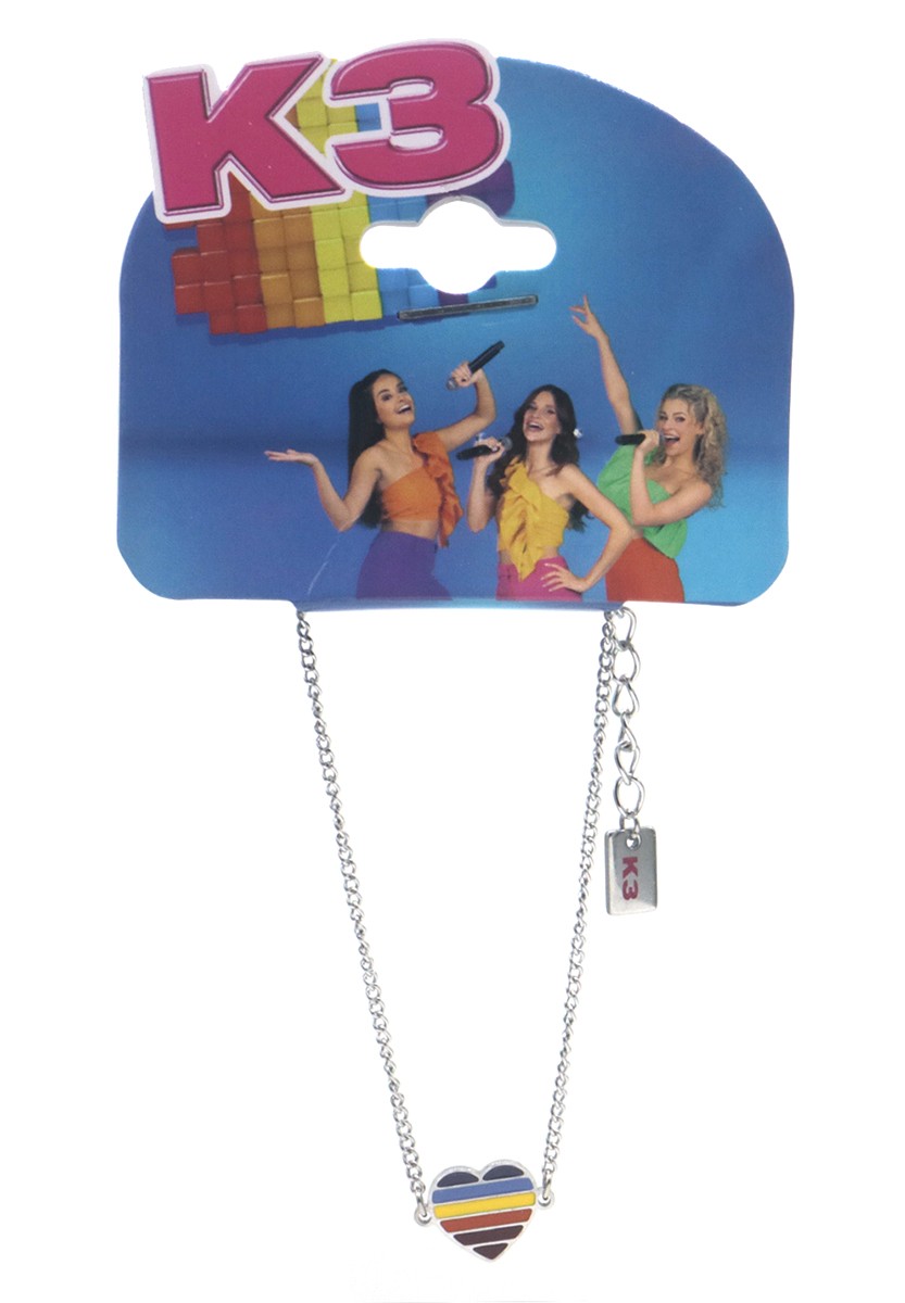 K3-RBB005 S. Steel Bracelet Heart