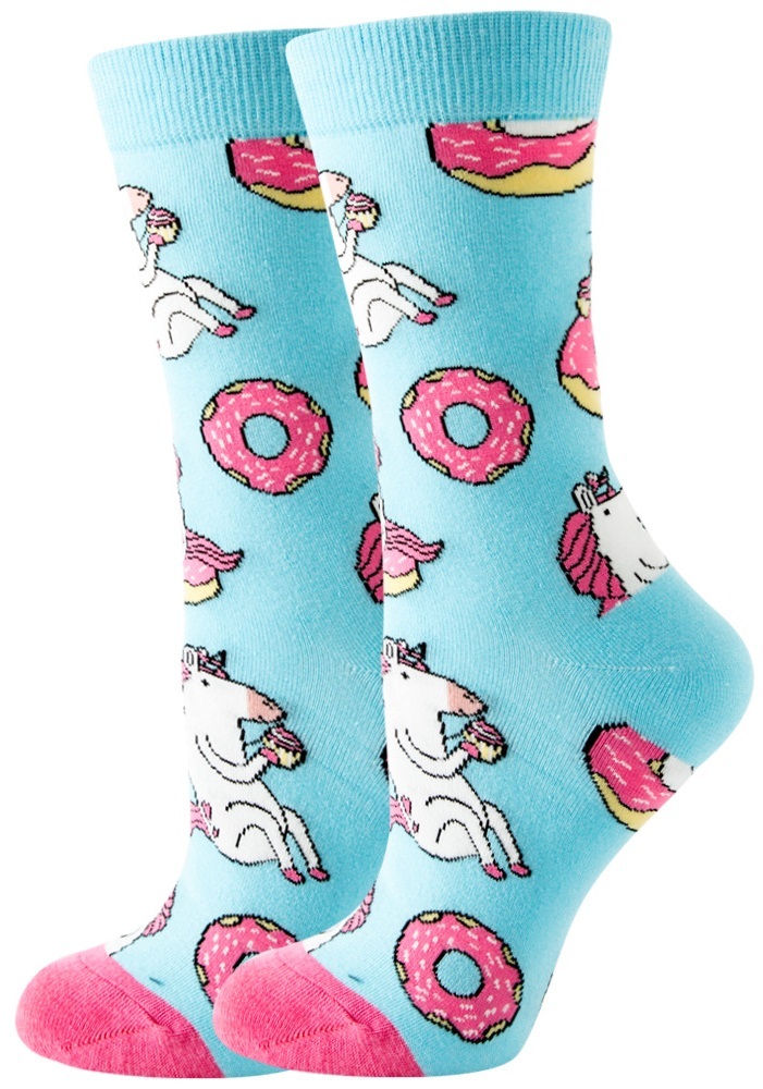 S-K7.2 SOCKS2316-079 Pair of Socks Size 36-43 Unicorn