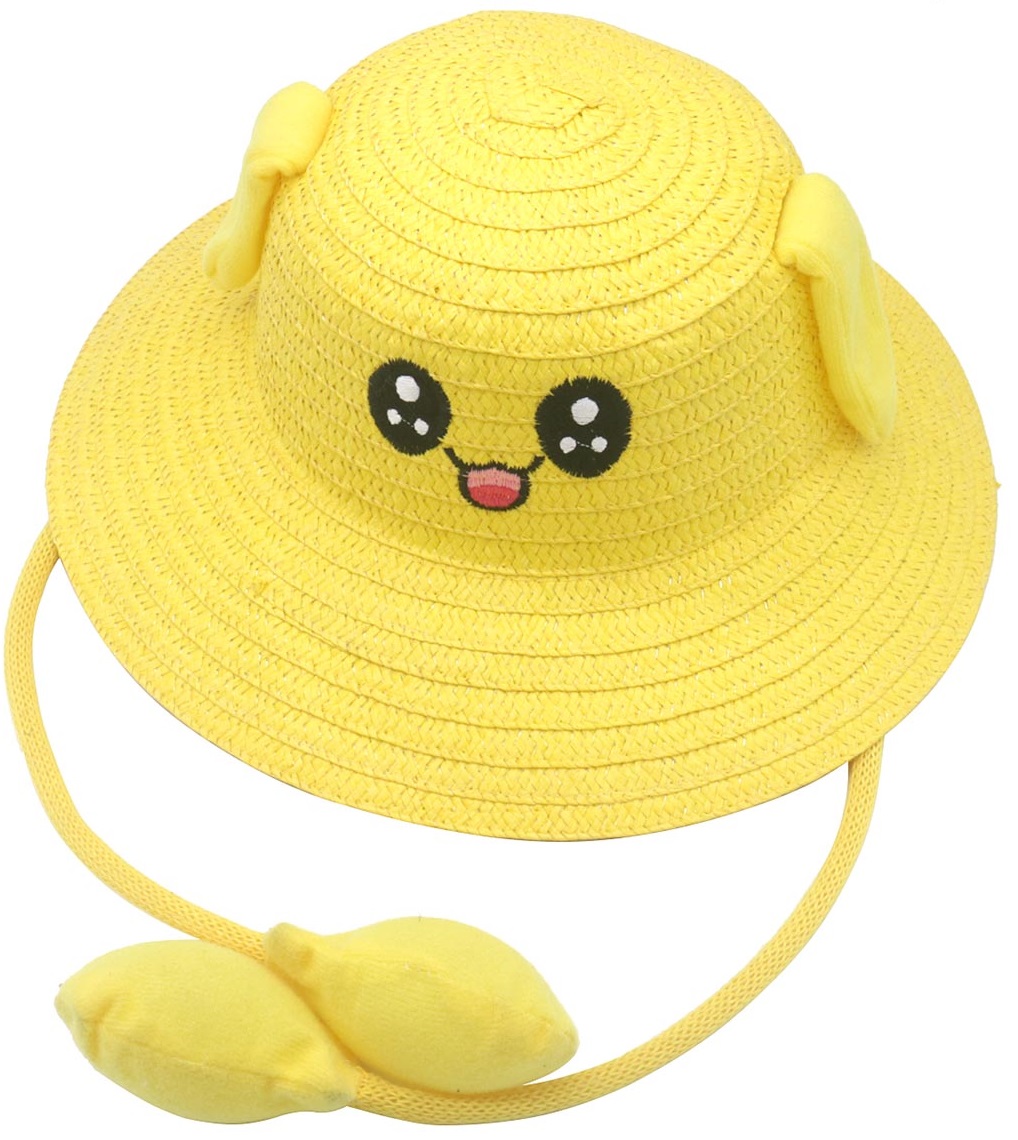Y-C2.2  HAT802-010-4 Hat for Kids with Moving Ears Yellow