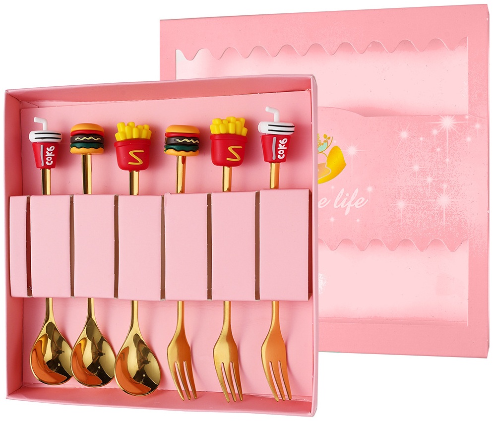 R-H6.1 DC1052-039-1 Gift Set Cutlery 6pcs- Snacks
