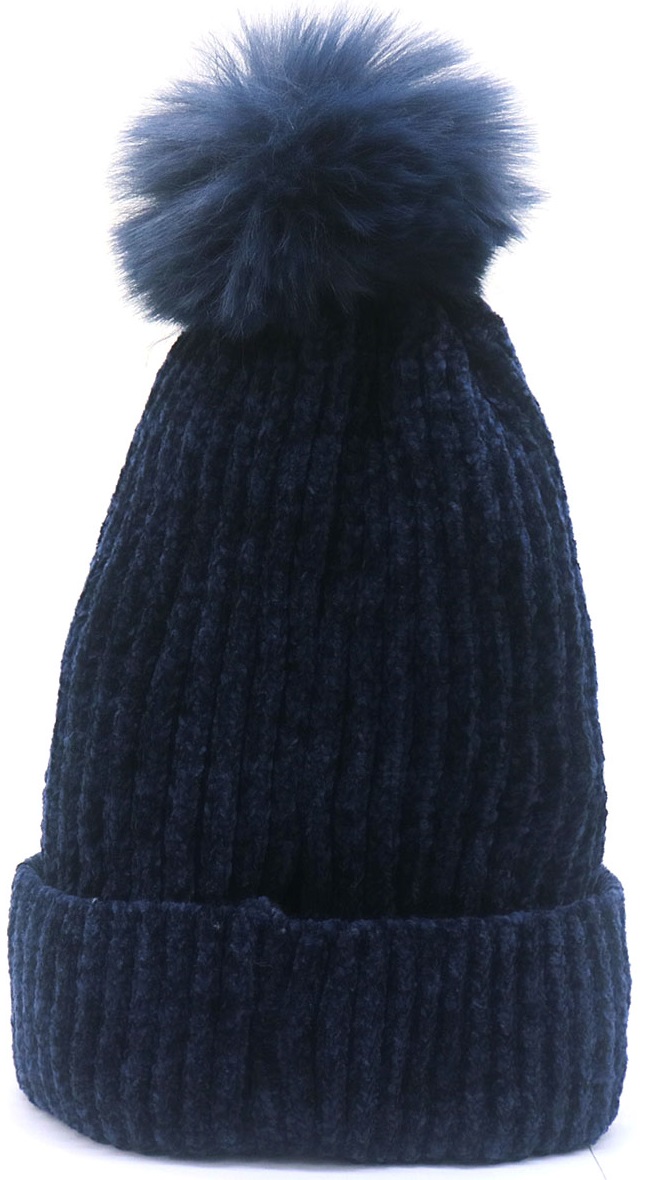 Q-A8.2 HAT701-002 No. 1 Beanie Hat Blue