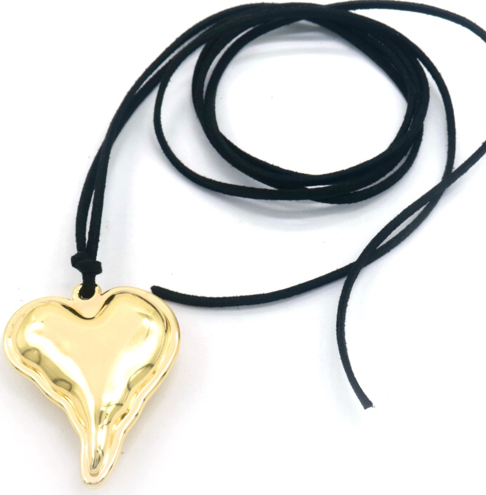 J-C8.3  N2365-008G Necklace Heart