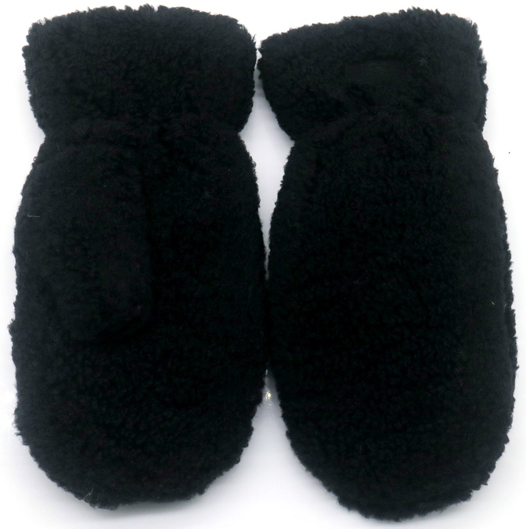 Q-I8.2 GLOVES1002-007-3 Gloves Teddy Black