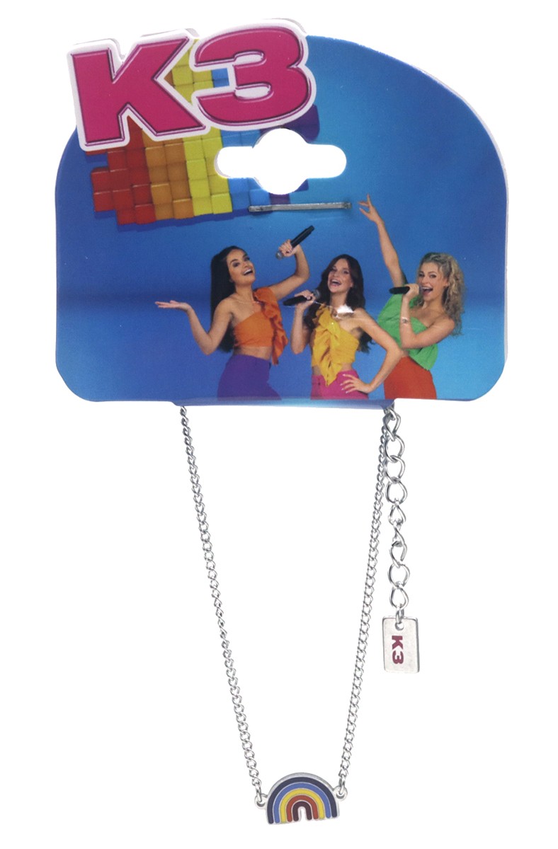 K3-RBB007 S. Steel Bracelet Rainbow