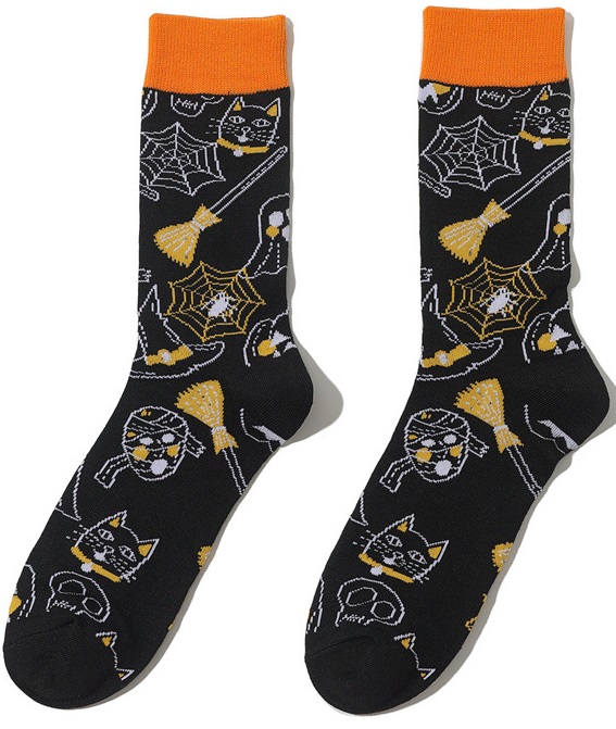 S-E4.4  SOCK2316-106-1 Pair of Socks Size 38-45 Horror