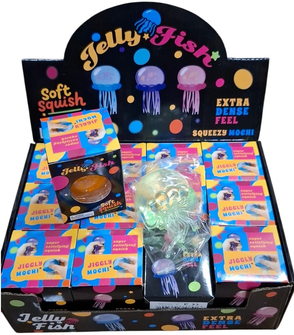 T-A4.2 Squishy Jellyfish Sugar - 12pcs