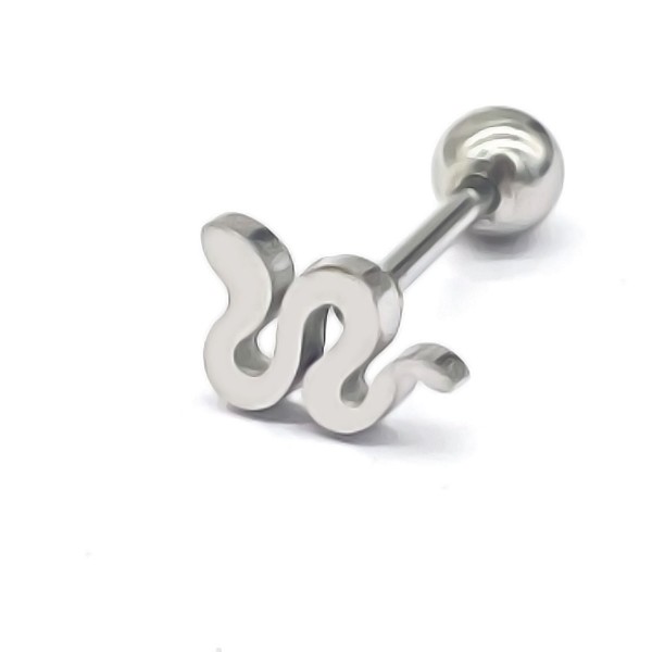 C-A20.5  E620-007S S. Steel 316L Ear Piercing 6mm C-A20.5  E620-007S S. Steel 316L Ear Piercing 6mm