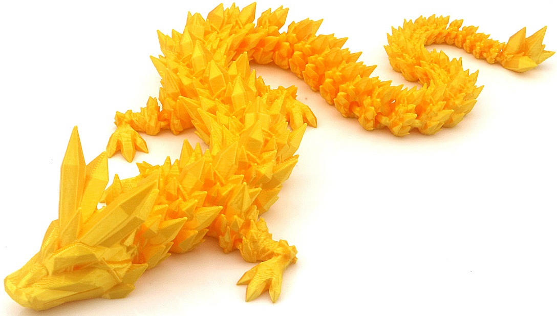 T-N8.1 TOY2611-002 Fidget Dragon 45cm - Yellow