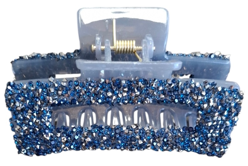 G-E25.2 H918-002-6 Hair Claw Glitters 8.5cm