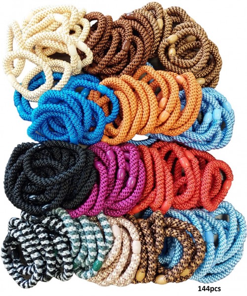 Q-A2.1 H2253 Hair Elastics - 144pcs