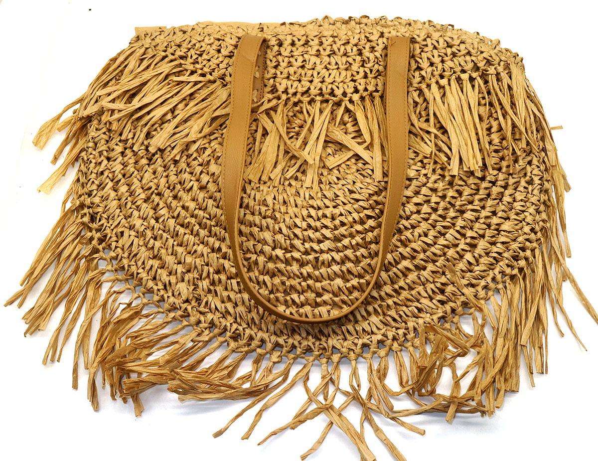 Z-C2.4 BAG607-003 Woven Bag Tassels 43x35cm