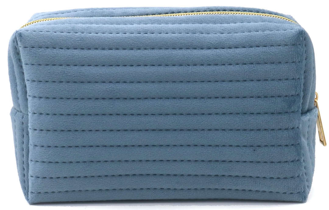 Q-B4.1 BAG1116-004-1 Make Up Bag 17.5x10x6cm Blue