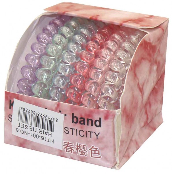 X-G9.1 H716-001 Hair Elastics 6pcs